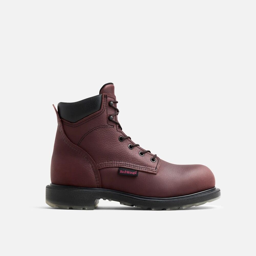Red Wing $280 2406 SuperSole 2.0 Steel Toe Work Boots Brown 11.5 B NEW